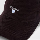 Barbour Men's Preston Cord Cap in Brown
