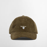 Barbour Men's Preston Cord Cap in Olive