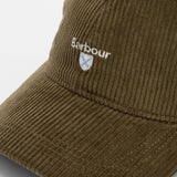 Barbour Men's Preston Cord Cap in Olive