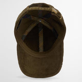 Barbour Men's Preston Cord Cap in Olive