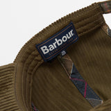 Barbour Men's Preston Cord Cap in Olive
