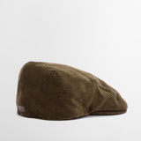 Barbour Men's Westdale Cord Flat Cap in Olive