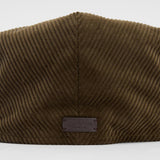 Barbour Men's Westdale Cord Flat Cap in Olive