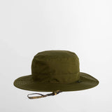 Barbour Men's Longhall Bucket Hat in Dark Olive