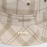 Barbour Men's Transport Bucket Hat in Mist Printed Tartan