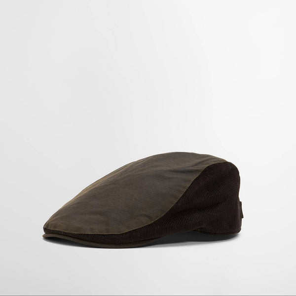 Barbour Men's Ashby Flat Cap in Olive