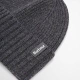 Barbour Danforth Wool Cashmere Beanie in Charcoal