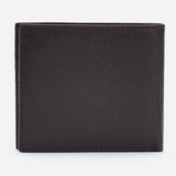 Barbour Amble Leather Billforld Wallet in Dark Brown