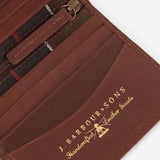 Barbour Colwell Small Billfold in Brown/Classic Tartan