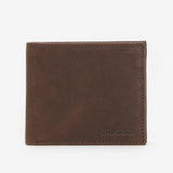 Barbour Padbury Billfold in Dark Brown
