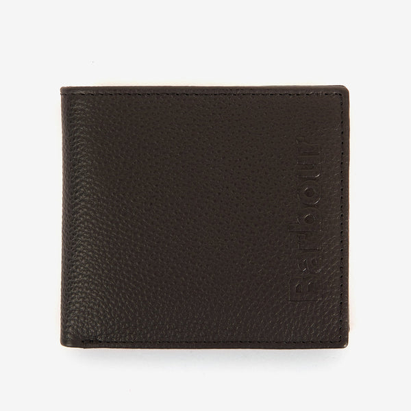 Barbour Logo Billfold in Black