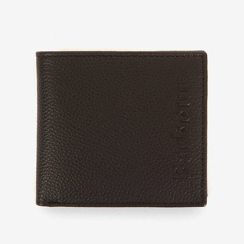 Barbour Logo Billfold in Black