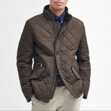 Barbour Men's Powell Quilted Jacket in Olive