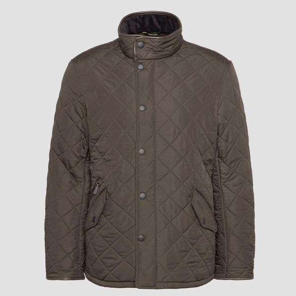 Barbour Men's Powell Quilted Jacket in Olive