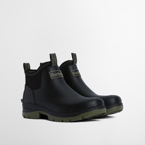 Barbour Men's Ridge Wellington Boots in Black