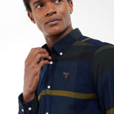Barbour Men's Icecloch Tailored Shirt in Forest Mist