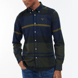 Barbour Men's Icecloch Tailored Shirt in Forest Mist