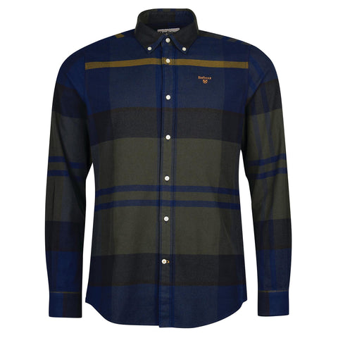 Barbour - Men's Icecloch Tailored Shirt in Forest Mist