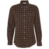 Barbour Men's Harthill Tailored Fit Shirt in Brown