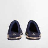 Barbour Men's Everlee Mule Slippers in Navy