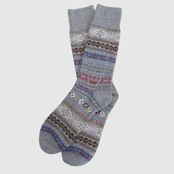 Barbour Men's Boyd Socks in Grey Mix