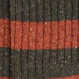 Barbour Men's Houghton Stripe Socks in Burnt Orange