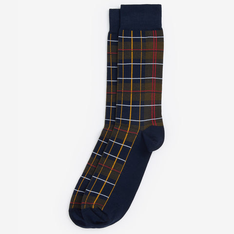 Barbour Men's Blyth Socks in Classic Tartan