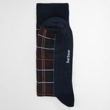 Barbour Men's Blyth Socks in Midnight Oak Tartan