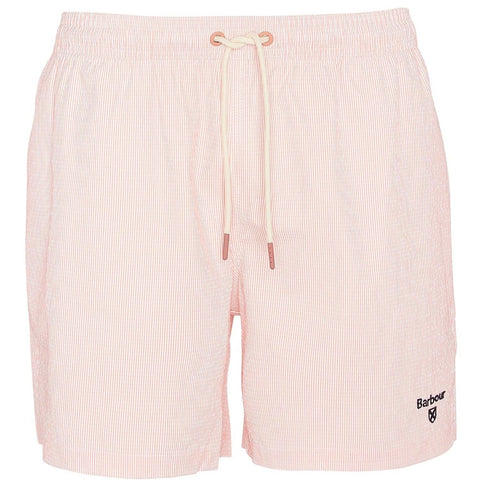 Barbour Men's Somerset Swim Shorts in Pink Clay
