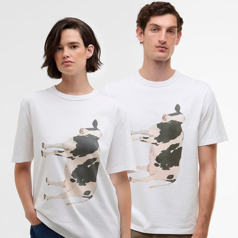 Paul Smith loves Barbour T-Shirt in White