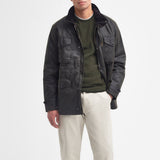 Barbour Men's Wax Sapper Jacket in Olive Green