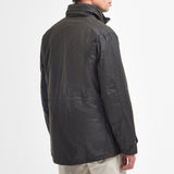 Barbour Men's Wax Sapper Jacket in Olive Green