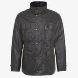 Barbour Men's Wax Sapper Jacket in Olive Green
