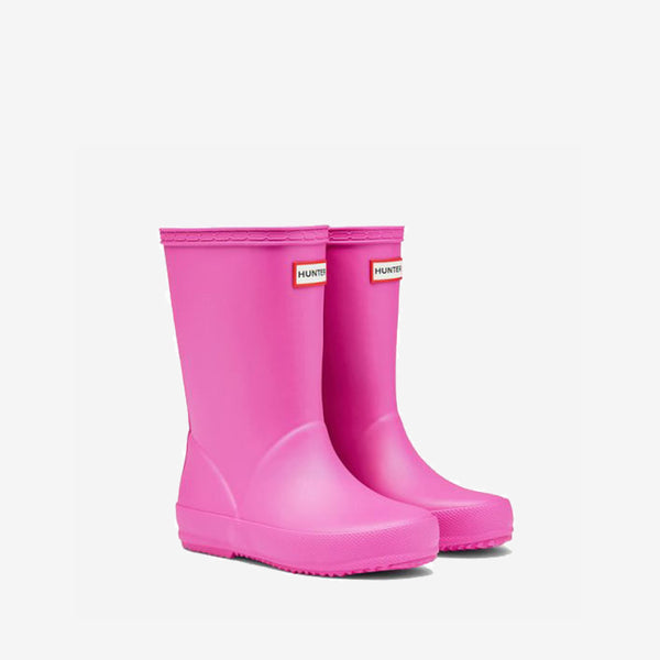 Hunter Kids First Classic Wellington Boot in Lipstick