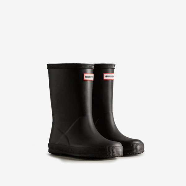 Hunter Kids First Classic Wellington Boot in Black