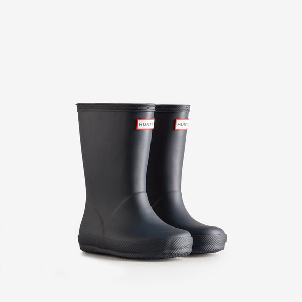 Hunter Kids First Classic Wellington Boot in Navy