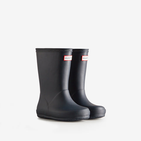Hunter Kids First Classic Wellington Boot in Navy