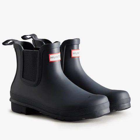 Hunter Women's Original Chelsea Boot in Navy