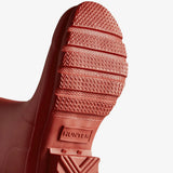 Hunter Original Kids Wellington Boots in Military Red