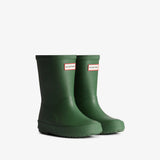 Hunter Kids Original First Classic Wellington Boot in Hunter Green