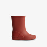 Hunter Kids First Classic Wellington Boot in Military Red