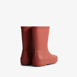 Hunter Kids First Classic Wellington Boot in Military Red