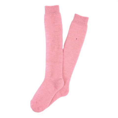 Barbour Wellington Knee Socks in Rose Pink