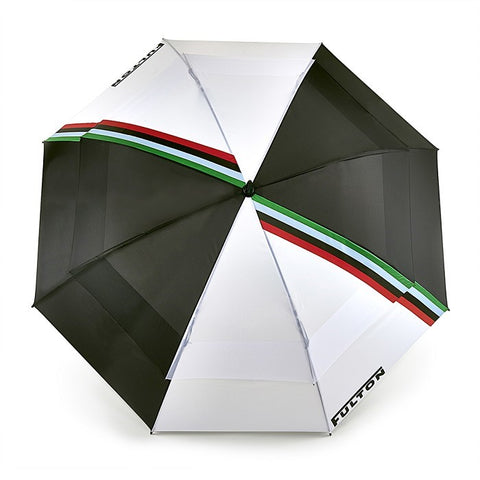 Fulton Morris 2 Stripe Print Golfing Umbrella