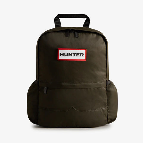 Hunter Original Nylon Backpack in Dark Olive