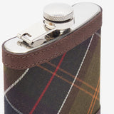 Barbour Hip Flask in Dark Brown