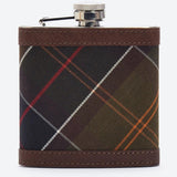 Barbour Hip Flask in Dark Brown