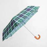 Barbour Mini Umbrella in Evergreen Tartan