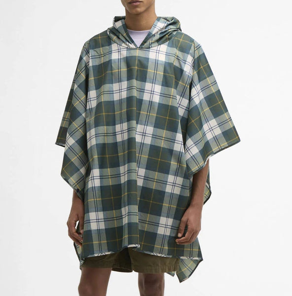 Barbour Showerproof Poncho in Ancient Tartan