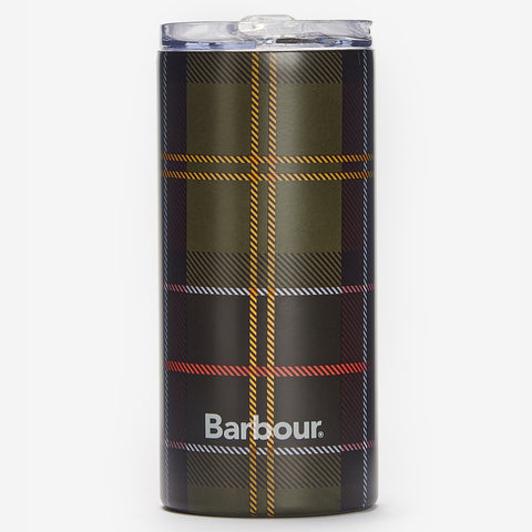 Barbour Stainless Steel Travel Cup in Classic Tartan